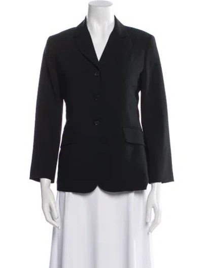 Pre-owned Theory Blazer In Black