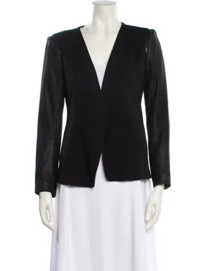 Pre-owned Theory Blazer In Black