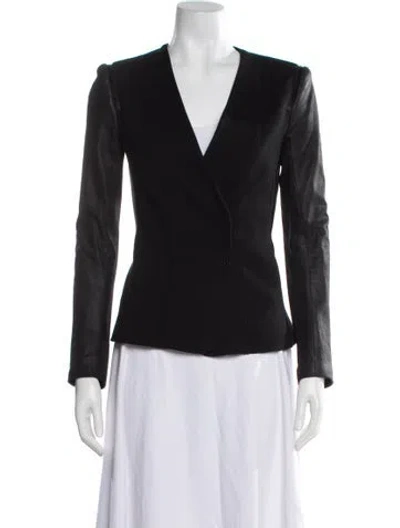 Pre-owned Theory Blazer In Black