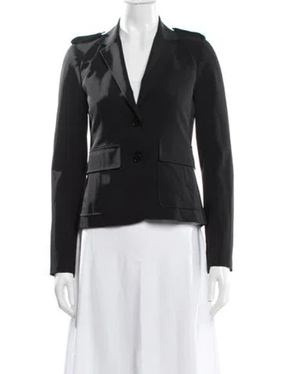 Pre-owned Theory Blazer In Black