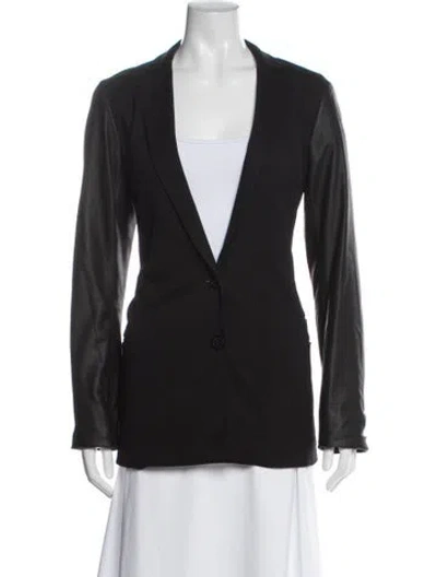Pre-owned Theory Blazer In Black