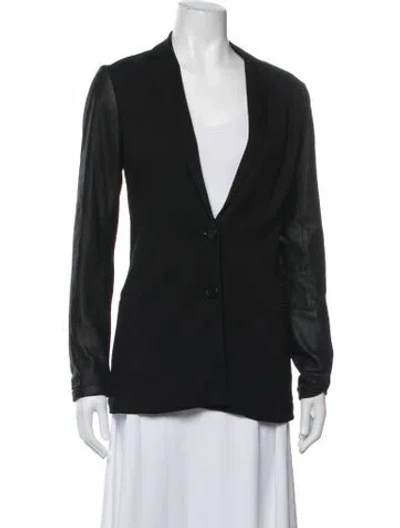 Pre-owned Theory Blazer In Black