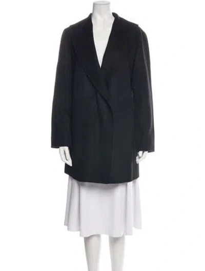 Pre-owned Theory Blazer In Black/blue