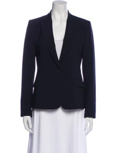 Pre-owned Theory Blazer In Blue