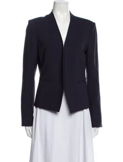 Pre-owned Theory Blazer In Blue