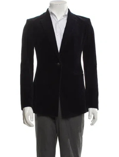 Pre-owned Theory Blazer In Blue