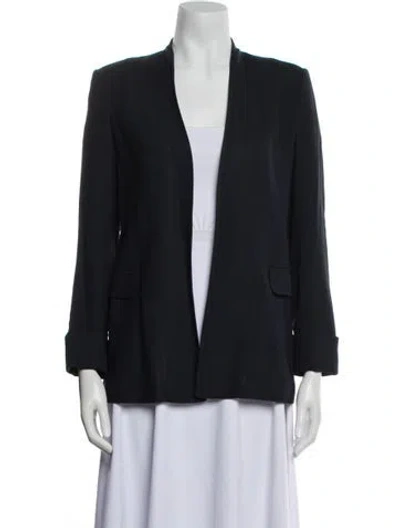 Pre-owned Theory Blazer In Blue