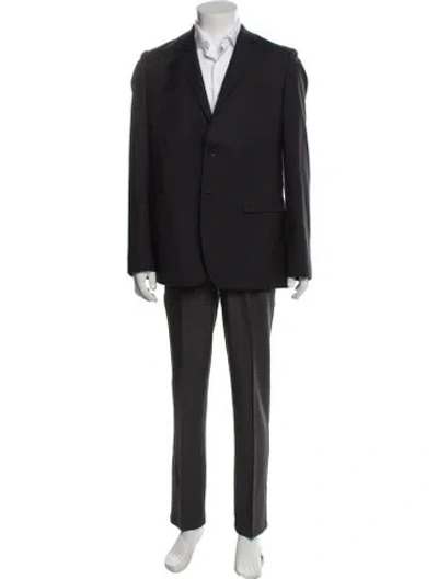 Pre-owned Theory Blazer In Blue