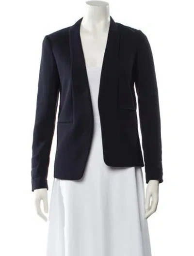 Pre-owned Theory Blazer In Blue