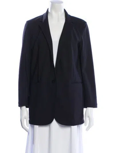 Pre-owned Theory Blazer In Blue