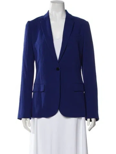 Pre-owned Theory Blazer In Blue