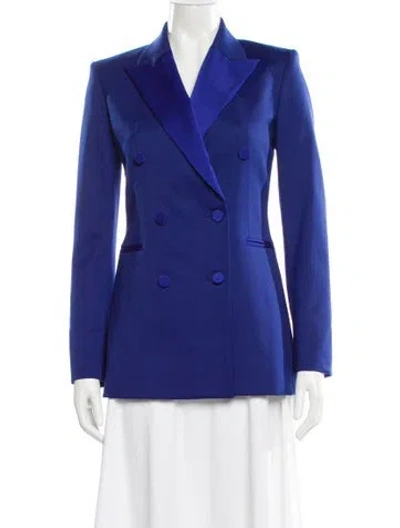 Pre-owned Theory Blazer In Blue