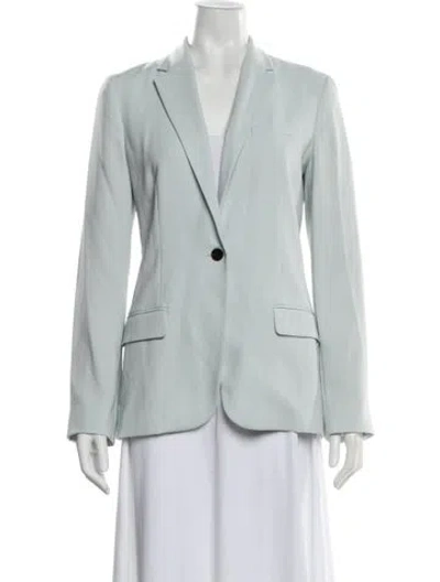 Pre-owned Theory Blazer In Blue
