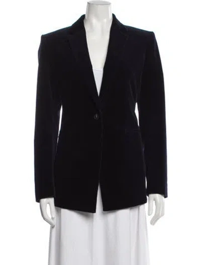Pre-owned Theory Blazer In Blue
