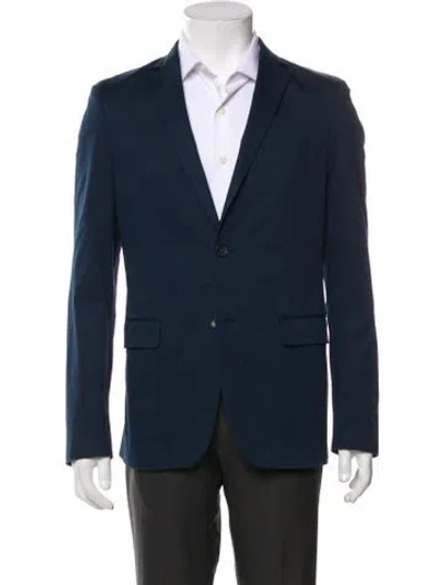 Pre-owned Theory Blazer In Blue