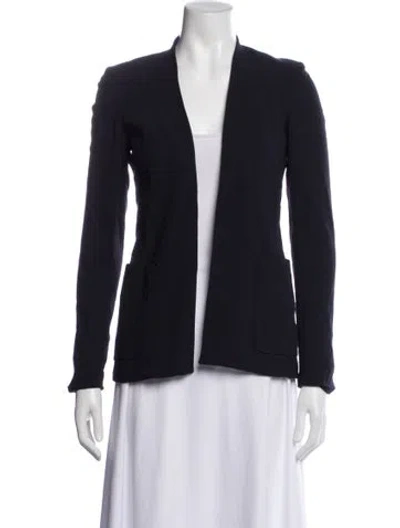 Pre-owned Theory Blazer In Blue