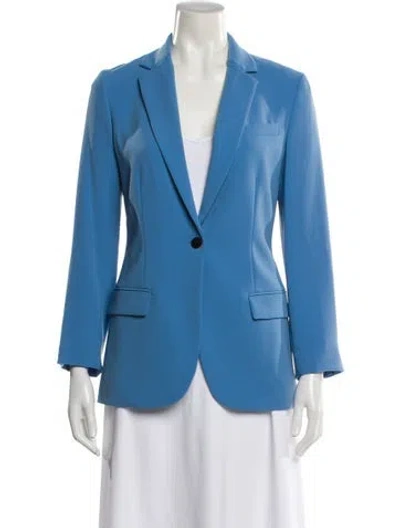 Pre-owned Theory Blazer In Blue