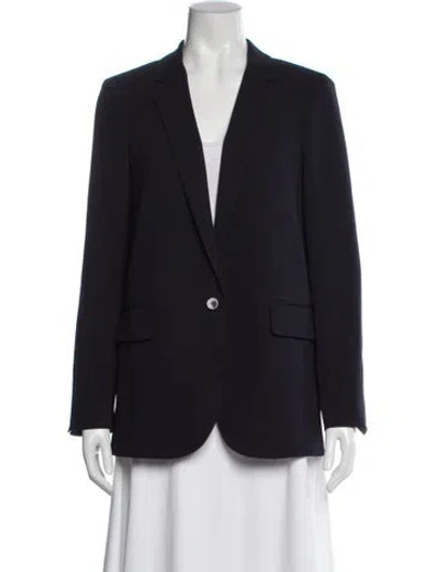 Pre-owned Theory Blazer In Blue
