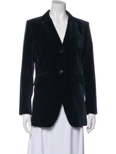 Pre-owned Theory Blazer In Blue