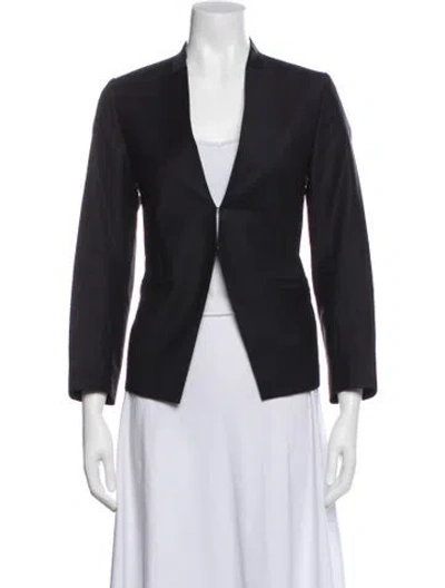 Pre-owned Theory Blazer In Blue