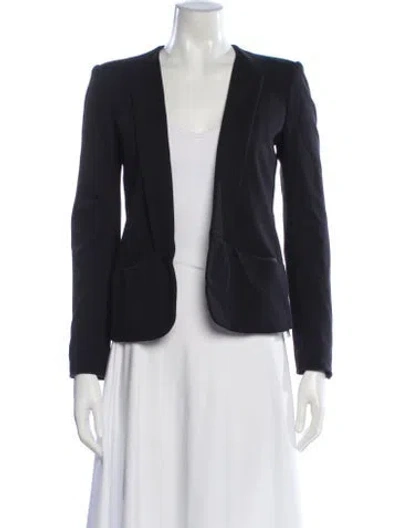 Pre-owned Theory Blazer In Blue
