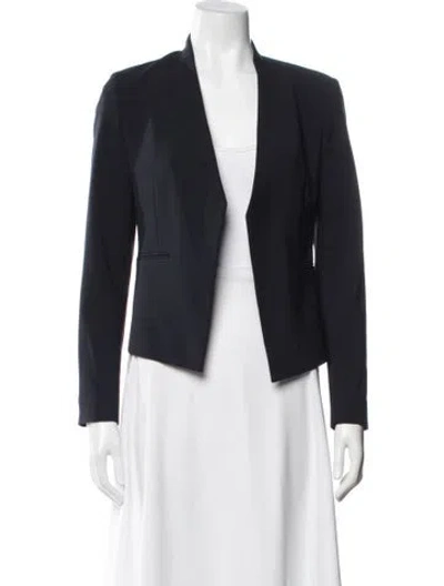 Pre-owned Theory Blazer In Blue