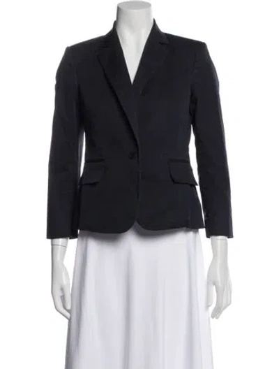Pre-owned Theory Blazer In Blue