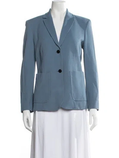 Pre-owned Theory Blazer In Blue