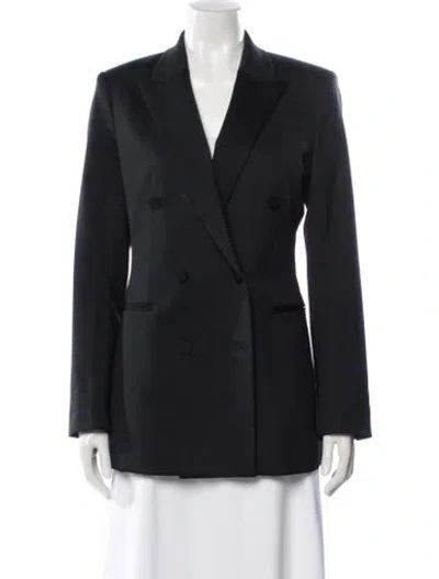 Pre-owned Theory Blazer In Blue