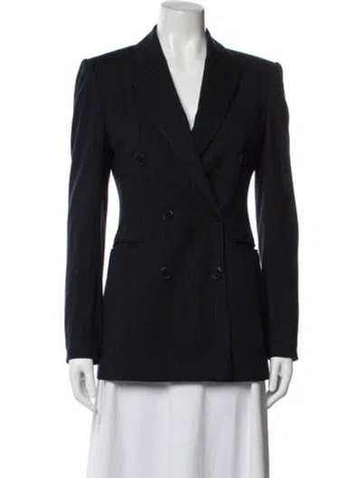 Pre-owned Theory Blazer In Blue