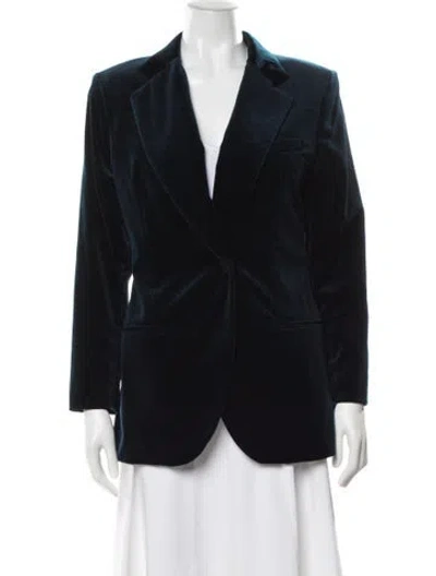 Pre-owned Theory Blazer In Blue