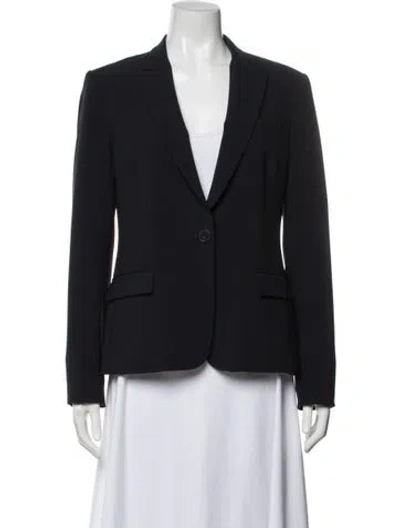 Pre-owned Theory Blazer In Blue