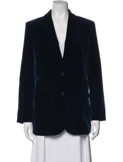 Pre-owned Theory Blazer In Blue