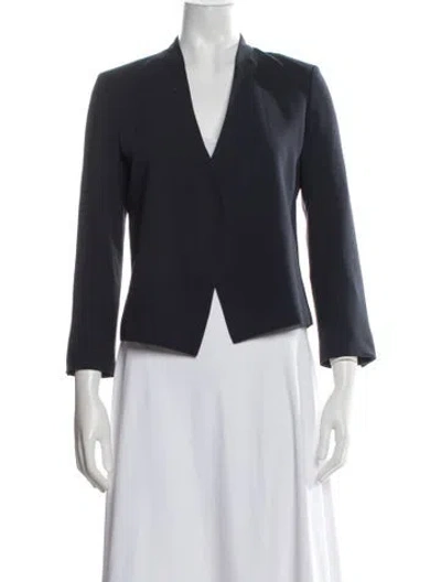 Pre-owned Theory Blazer In Blue