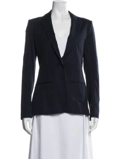 Pre-owned Theory Blazer In Blue