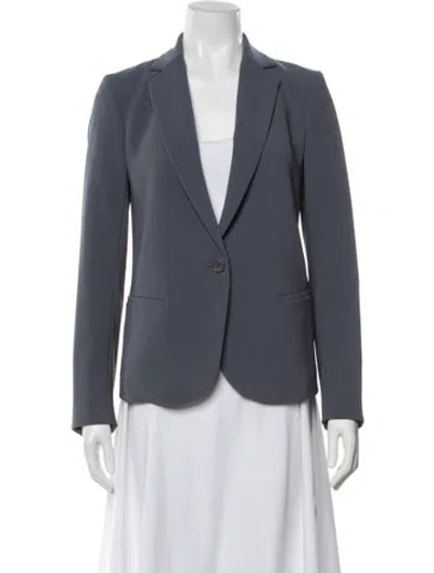 Pre-owned Theory Blazer In Blue
