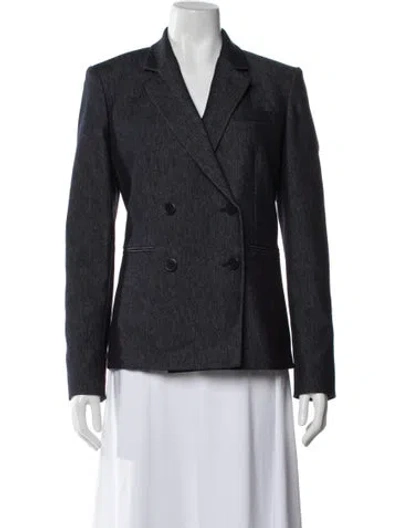 Pre-owned Theory Blazer In Blue