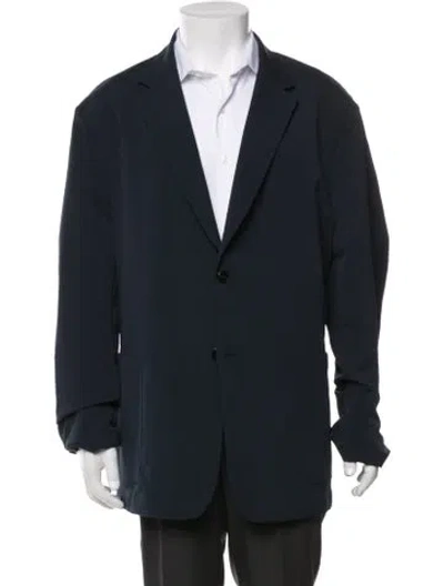 Pre-owned Theory Blazer In Blue