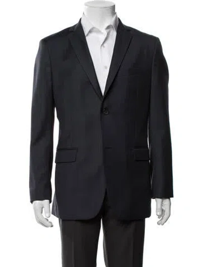 Pre-owned Theory Blazer In Blue