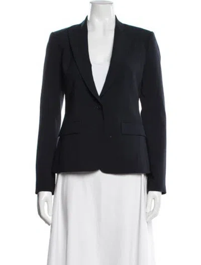 Pre-owned Theory Blazer In Blue