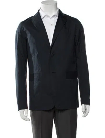 Pre-owned Theory Blazer In Blue