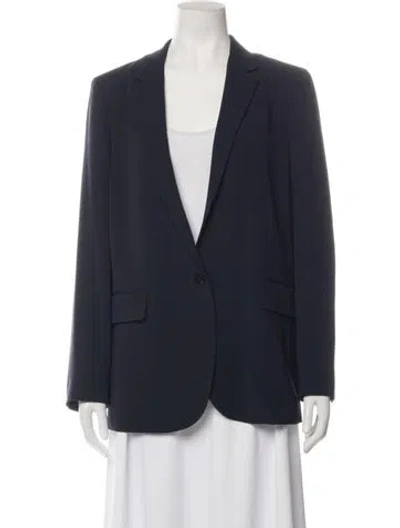 Pre-owned Theory Blazer In Blue