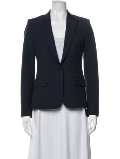 Pre-owned Theory Blazer In Blue