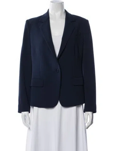 Pre-owned Theory Blazer In Blue