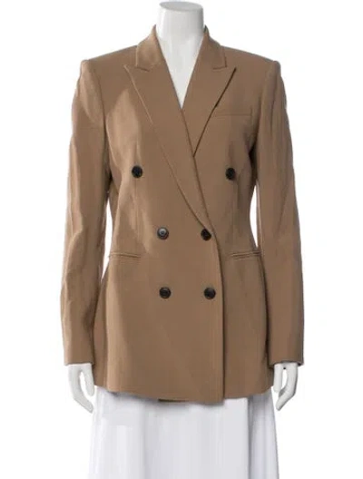 Pre-owned Theory Blazer In Brown