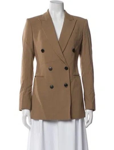Pre-owned Theory Blazer In Brown