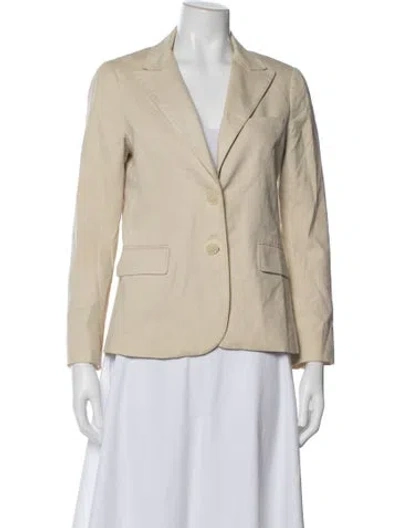 Pre-owned Theory Blazer In Brown