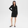 Theory Blazer Dress In Stretch Wool In Black