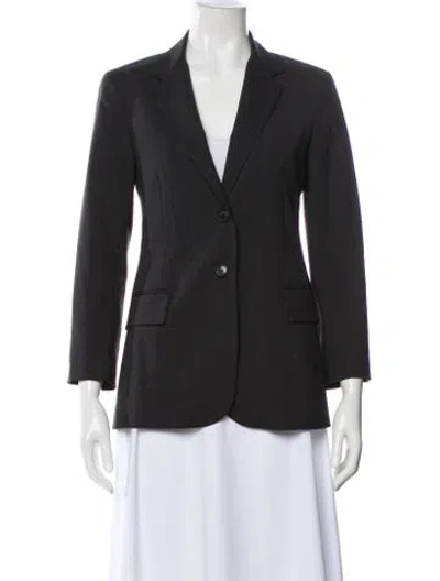 Pre-owned Theory Blazer In Gray