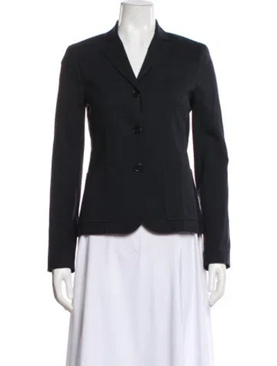 Pre-owned Theory Blazer In Gray